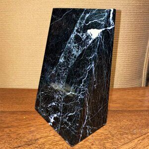 Vintage Leeman Designs Genuine Marble Wedge Paper Weight
